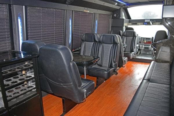 Freightliner Black Party Bus