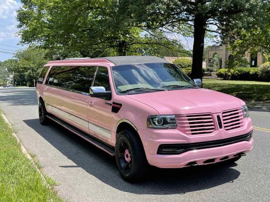Rent Lincoln Navigator-Pink  in South Florida